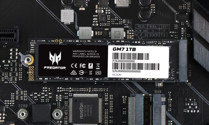 Acer Predator GM7 1TB M.2 NVMe PCIe 4.0 SSD-3