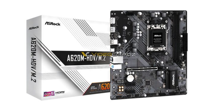 AMD A620: The first entry-level motherboard revealed in photos-2