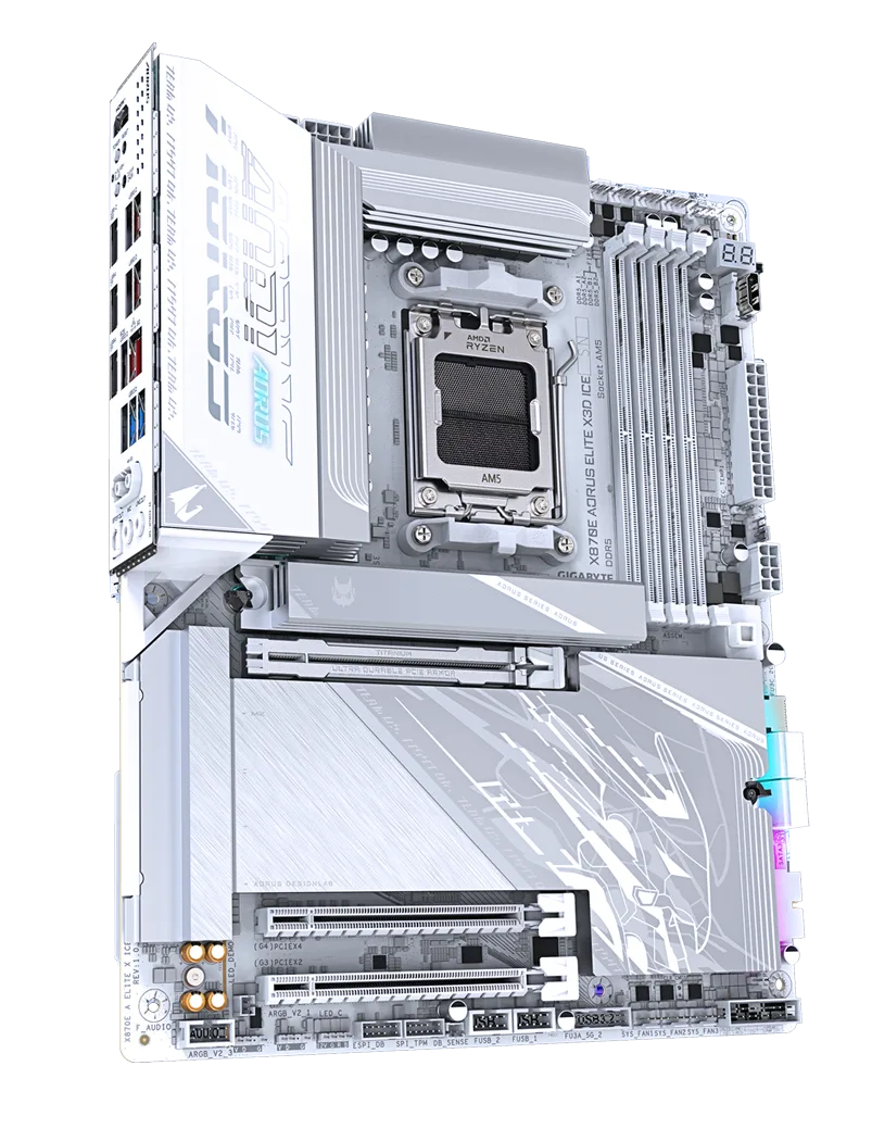 Gigabyte X870E AORUS ELITE X3D ICE — A Serious AM5 Motherboard for Gamers and Builders