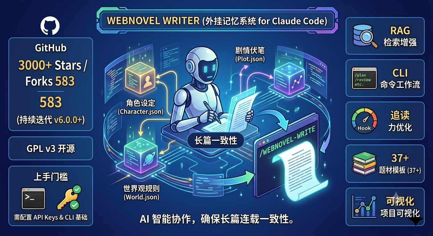 这个Claude插件专治写作”失忆症” 用AI写长篇文章终于不崩了