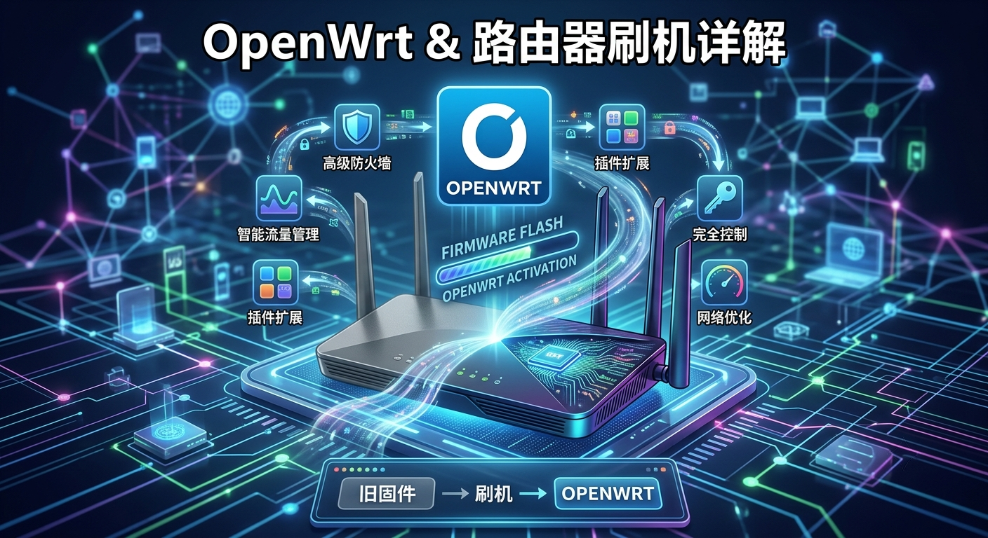 OpenWrt 是什么,为什么有人给路由器“刷机”?