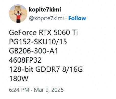 NVIDIA’s Next Move: RTX 5060Ti Arriving with Dual Memory Options