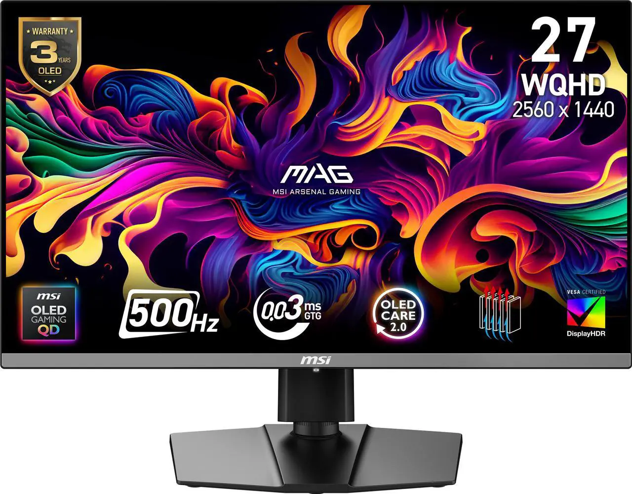MSI MAG 272QP QD-OLED X50 Review: 500Hz of Fury, Brighter Than Ever