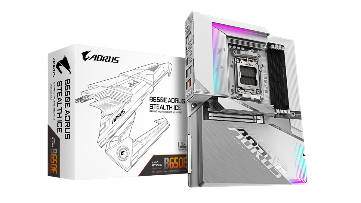 Beyond AORUS: Gigabyte Stealth Design Arrives on Mid-Range AMD 800 Motherboards